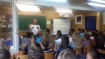 Jobbról Majoros Ferenc elnök